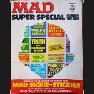 1974 mad supe4 special thirteen  (no stamps)